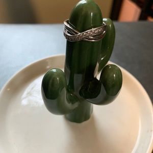 PRIMROSE infinity Sterling Silver ring